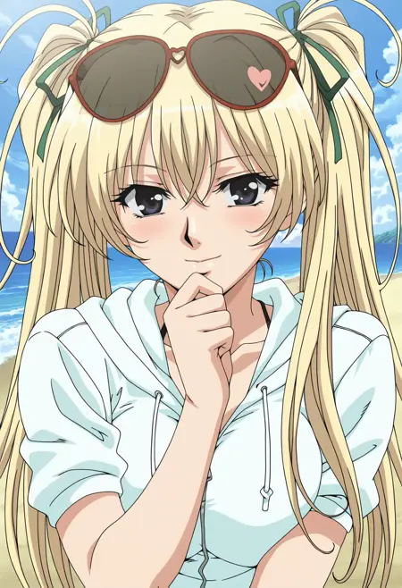 Kirishima (霧島) Swimsuit ver from Stringendo - Angel-tachi no Private Lesson (ストリンジェンド ～エンジェルたちのプライベートレッスン～) - COMMSION