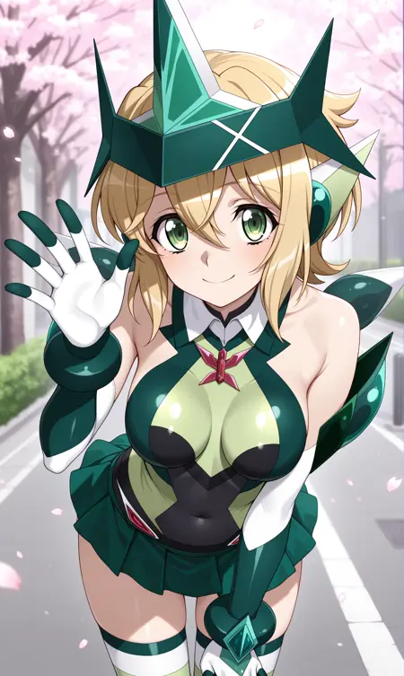 [ILLUST]  Akatsuki Kirika | Senki Zesshou Symphogear GX