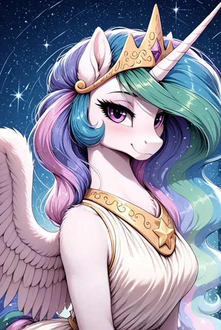 Celestia & Daybreak (MLP)  Pony/iLLus/Noob
