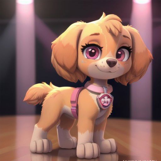 Skye // PawPatrol (LoRA) image by UnknownData