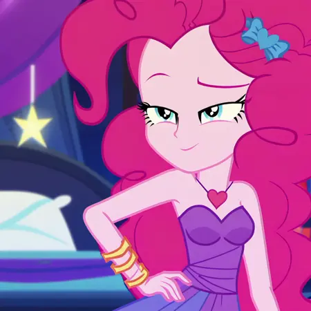 LoRa Pinki pie dress retro