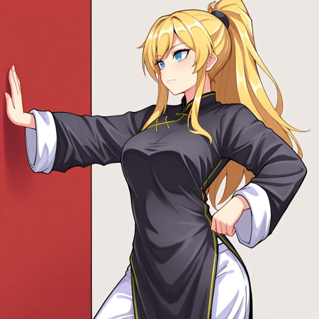 Martial Arts Uniform [ Changpao 长袍 ] [ Clothing ] by Leaf v1.0 : illustrious