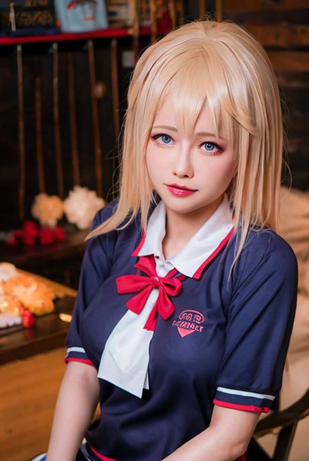 (looking at viewer:1.3),(school uniform:1.5),(SOLO:1.5),
high definition,
best quality, ultra high res, (photorealistic:1.5),(Skin reflection:1.3), RAW photo,physically-based rendering,
shiny skin,
1girl,
(FACE focus:1.3), (upper body),
highly detailed background,beach, sunset,
indoors, 
ng_deepnegative_v1_75t,hiqcgbody,