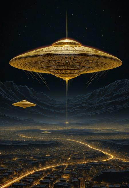 masterpiece,ASCII,8k.absurdes,intricate,maximum resolution,UFO
<lora:detailed_notrigger:0.4>,<lora:SDXLFaeTastic2400:0.1>,<lora:zavy-chrmtcblr-sdxl:0.5>,gold becomes bleak,jewelry is no longer valuable,