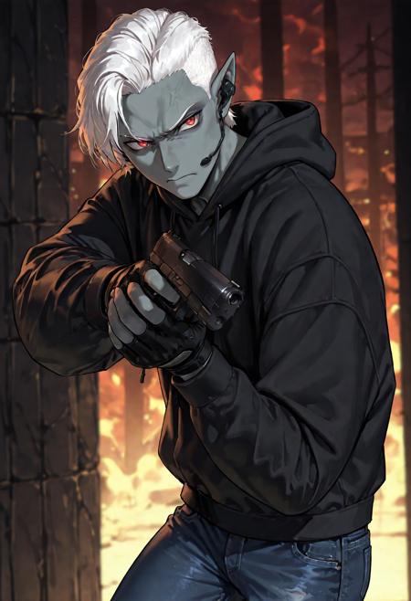 Center Axis Relock handgun stance - Illustrious V1