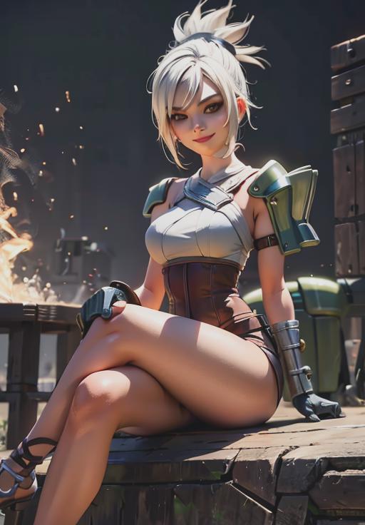 Riven - The Exile - League of Legends image by AsaTyr