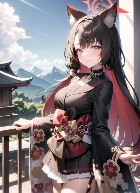 Kosaka Wakamo (狐坂ワカモ) Blue Archive | Character Lora 579