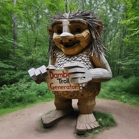 Dambo Troll Generator | FLUX & QWEN