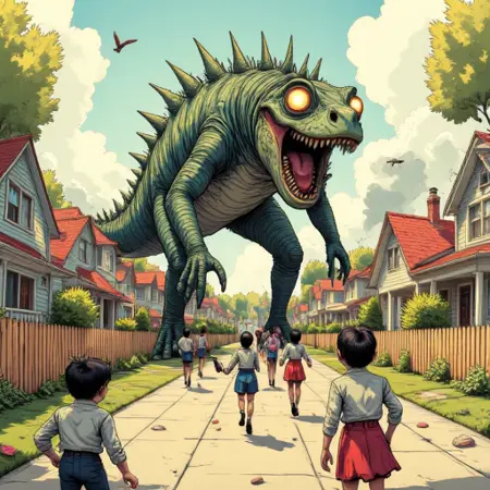 Epic Storytelling: Cinematic Comic Art Illustrations