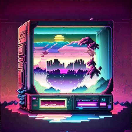 (retrowave:1)