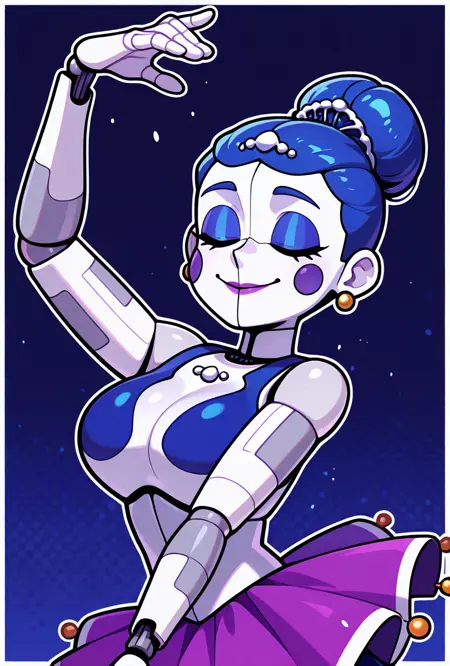 Ballora -- FNAF / Five Nights at Freddy's sister location illust