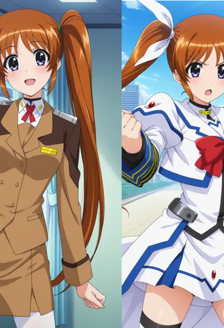 Takamachi Nanoha 高町なのは / (2 OUTFITS) Magical Girl Lyrical Nanoha StrikerS / 魔法少女リリカルなのは StrikerS