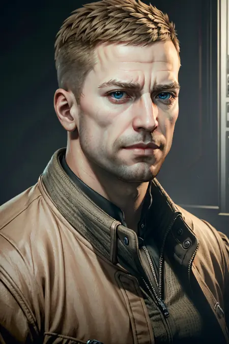 B.J. Blazkowicz from Wolfenstein