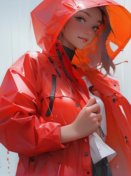 niji,<lora:niji-000008:0.8>,teenager,female,raincoat,windbreaker,