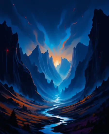 Envy Flux Dark Digital Painting 01