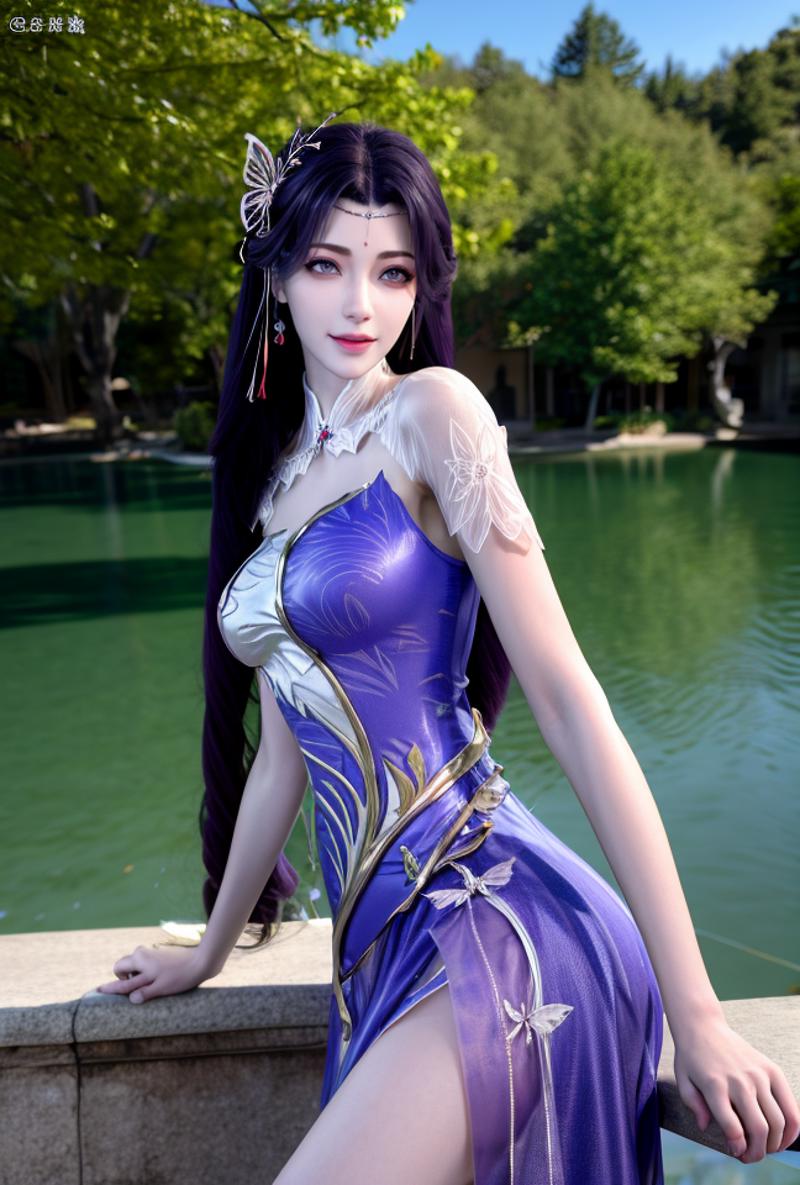 这个虚拟人有点像云曦[国漫女神系列] This virtual girl looks a bit like Yun Xi [Chinese comic goddess] image by michaelmoon