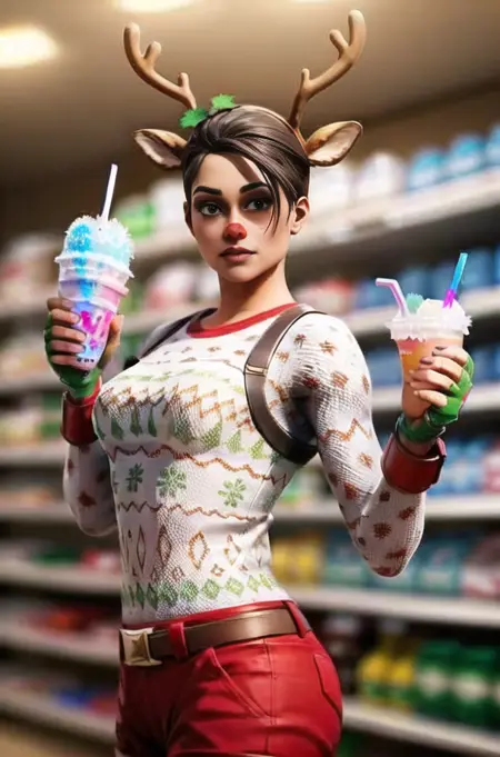 Fortnite Red-Nosed Raider