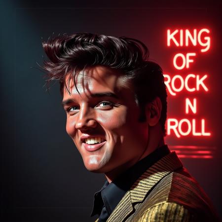 Elvis Aaron Presley | Singer | Entertainer | Flux v1.0