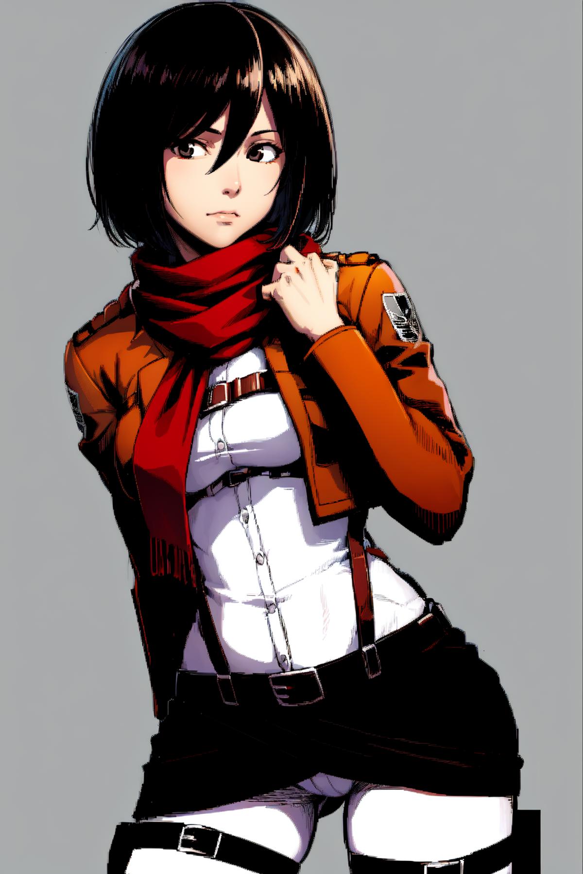 Mikasa Ackerman ミカサ・アッカーマン / Shingeki no Kyojin image by Kayako