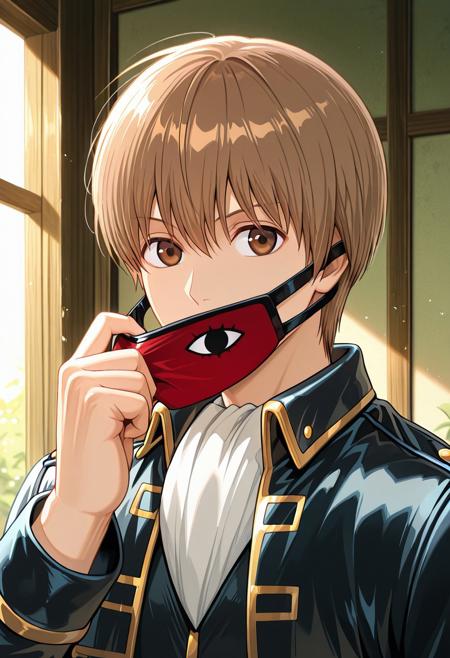 Sougo Okita ( 沖田 総悟 ) from Gintama - With female Varient v1.0  | Illustrious |