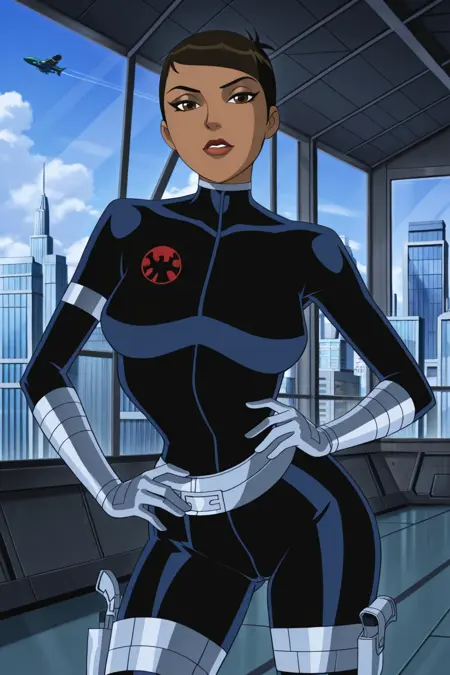 Maria Hill (Illustrious) - Marvel Animation