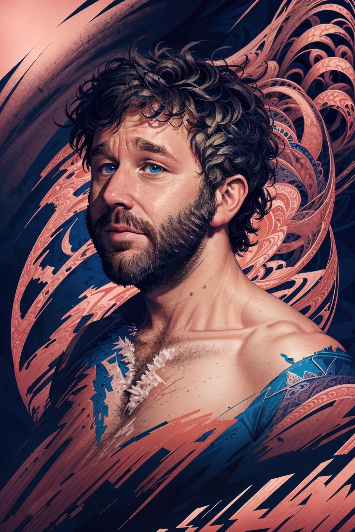 Chris O'Dowd image by rogueAI