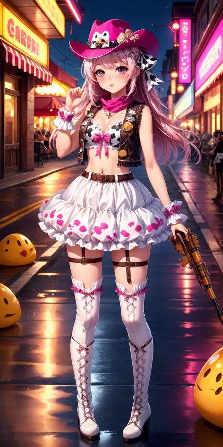 Kawaii Fashion Original: Cheese Cowgirl Outfit