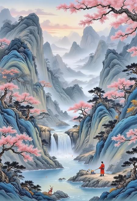 DN_Chinese Style Landscape_Scene Drawing v1.0