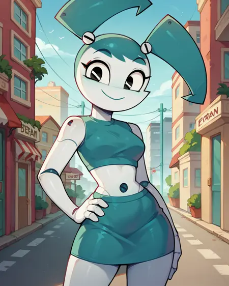 Jenny Wakeman - My Life as a Teenage Robot (Character) [PonyDiffusionXL]