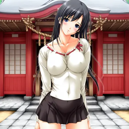 Kagami Miu - Helter Skelter ~Hakudaku no Mura~ [Comission]