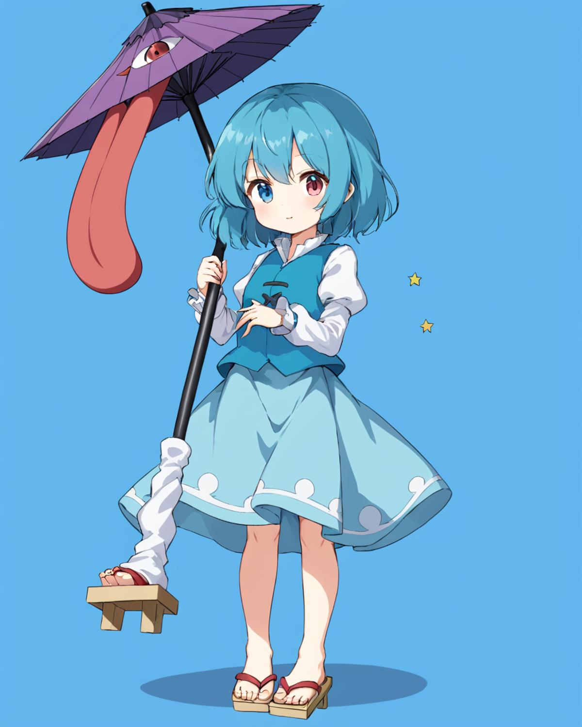 XL | touhou|东方 projcet 多多良小伞/多々良 小傘/Tatara Kogasa image by kitarz