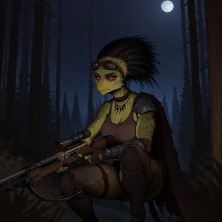 Kroot girl (WH40K)