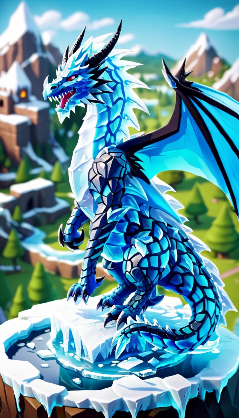 Ice Dragon LoRA XL image by Hevok