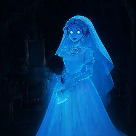 Constance Hatchaway, the Bride from The Haunted Mansion