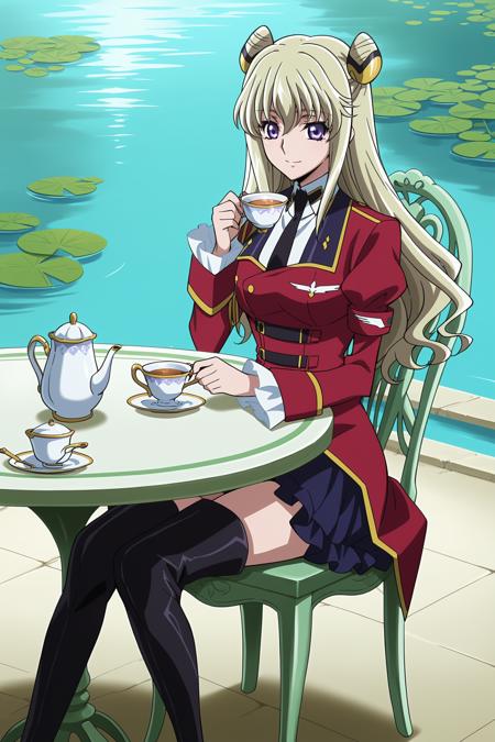 Leila Malcal (Code Geass: Akito the Exiled) - Commission! V1