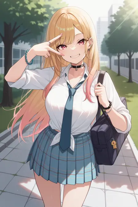 Marin Kitagawa 喜多川 海夢 | My Dress-Up Darling | 7 Outfits + 5 Cosplays [IllustriousXL]