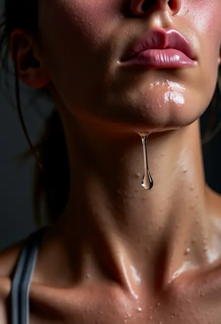 💧 Sweat Mode ✦ Dripping Wet Exercise
