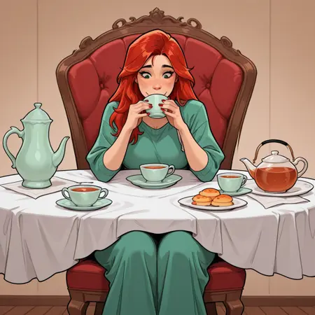 Time for a Tea Party - Illustrious Embedding