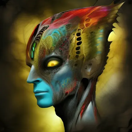 ArtfullyHeadshot-Queer/Hummingbird/Alien/fashion