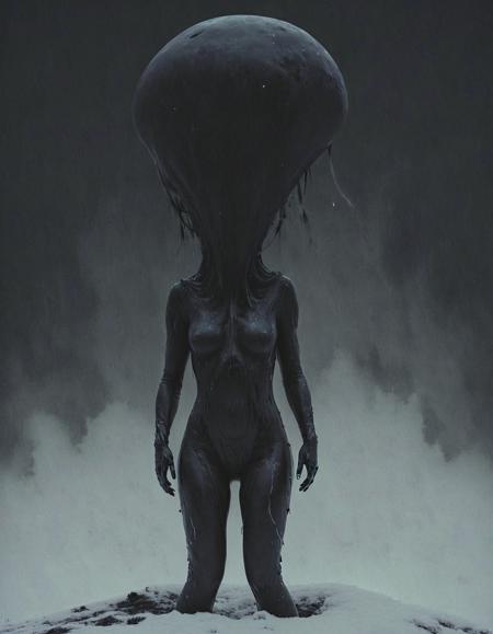 mysterious toadstool island set in a painted night sky tornado mountainous snow dripping, pantone art, One line art, forming full body painting of a cyborg wearing a noface stitched up leather mask, smooth leather head, impressionist playground background, (art by ItÅ JakuchÅ«:1.3)
. magnificent, celestial, ethereal, painterly, epic, majestic, magical, fantasy art, cover art, dreamy
. Continuous and unbroken black line, minimalistic, simplicity, economical use of space, flowing and dynamic, symbolic representations, contemporary aesthetic, evocative and abstract, white background
<lora:Faceless_Cyborgs-000014:0.80>
<lyco:EnvyMysteriousXL01:1.0>
