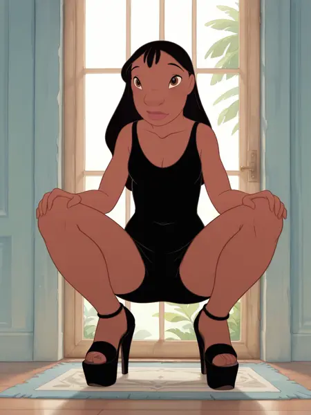 Nani Pelekai (Lilo & Stitch) PonyDiffusionXL/illustriousXL