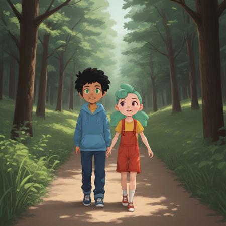 Max and Nikki (Camp Camp) pony/illust Pony