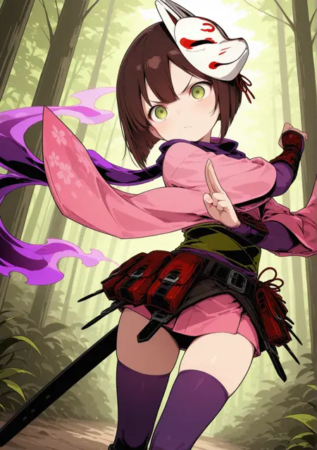 シノビ♀(世界樹の迷宮) / Shinobi (Etrian Odyssey)