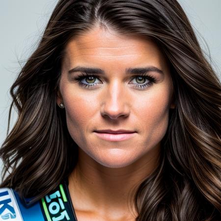 RAW photo, danica patrick , (high detailed skin:1.2), 8k uhd, dslr, soft lighting, high quality, film grain, Fujifilm XT3 <lora:danica patrick v1.2:1>