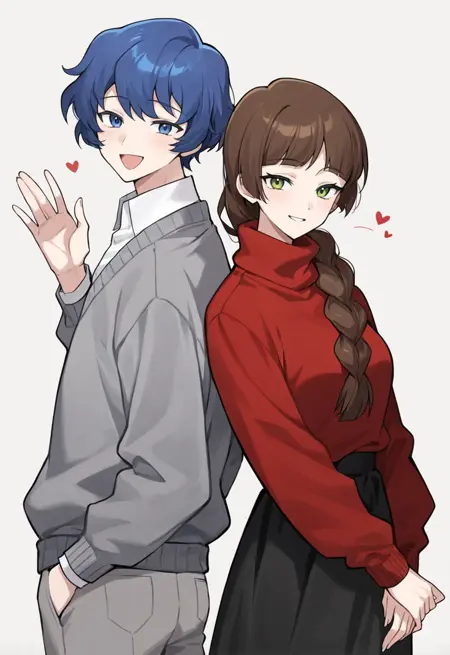 Tommy and Marry Library Of Ruina Illustrious