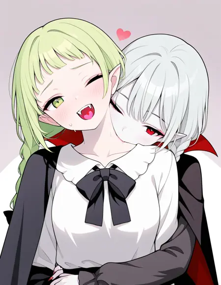 Vampire Bite from Behind