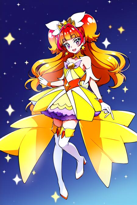 ((detailed clothes features,masterpiece,highres)) cure twinkle,fullbody<lora:cure twinkle_v4-000004:1>