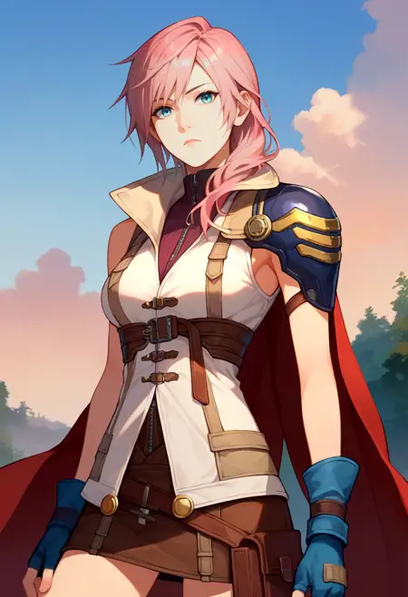 [PonyV6 XL] Lightning | Final Fantasy XIII