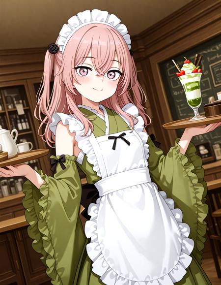 ~MatchaCore~ Miku Matcha Green Tea Parfait Dress (Clothes) - Illu v1.0