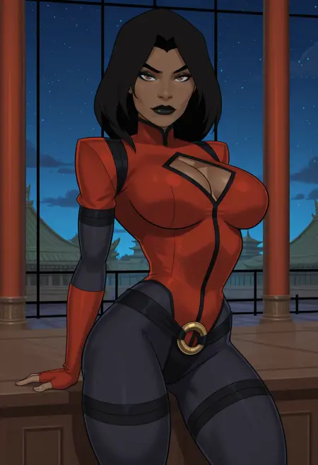 Lady Shiva, Wu Ming-Yue, (Something Unlimited/DC comics), LoRA, Illustrious XL